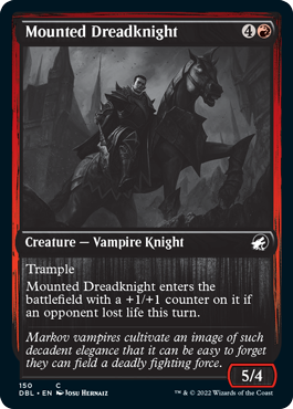 Mounted Dreadknight [Innistrad: Double Feature] | Gaming Infinity