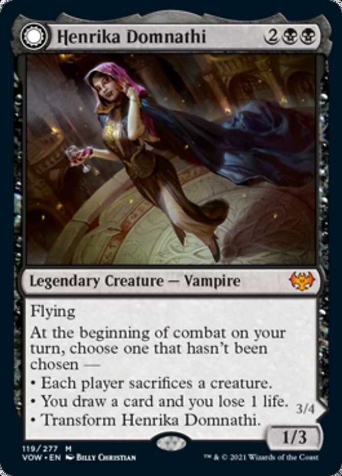 Henrika Domnathi // Henrika, Infernal Seer [Innistrad: Crimson Vow] | Gaming Infinity