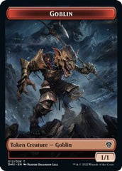 Zombie Knight // Goblin Double-sided Token [Dominaria United Commander Tokens] | Gaming Infinity