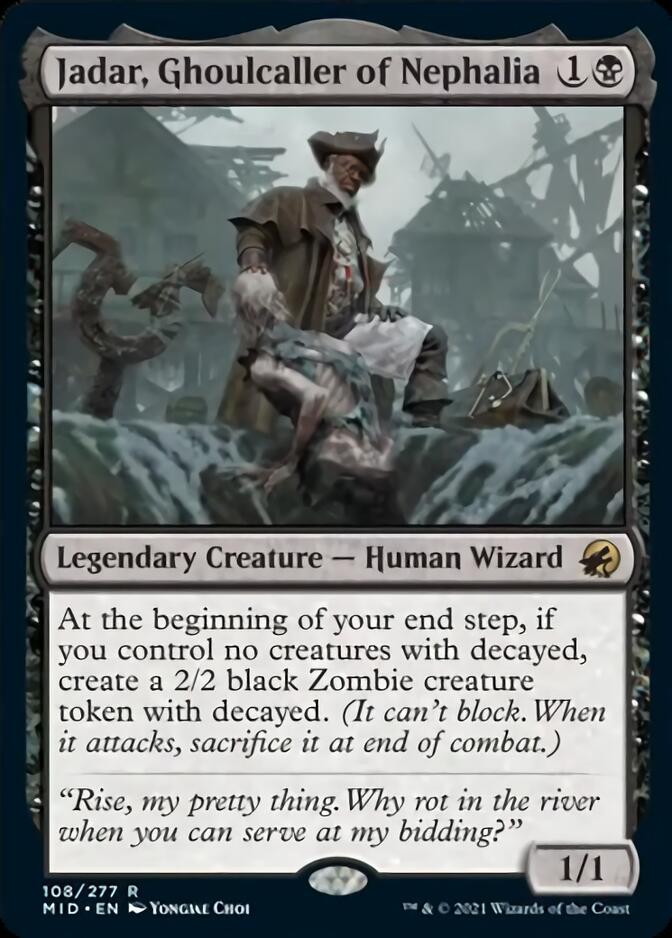 Jadar, Ghoulcaller of Nephalia [Innistrad: Midnight Hunt] | Gaming Infinity