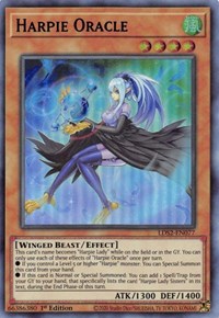 Harpie Oracle (Blue) [LDS2-EN077] Ultra Rare | Gaming Infinity