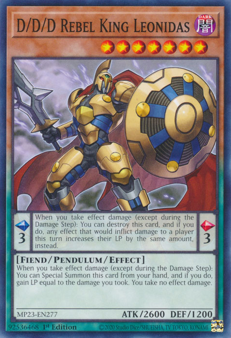 D/D/D Rebel King Leonidas [MP23-EN277] Common | Gaming Infinity