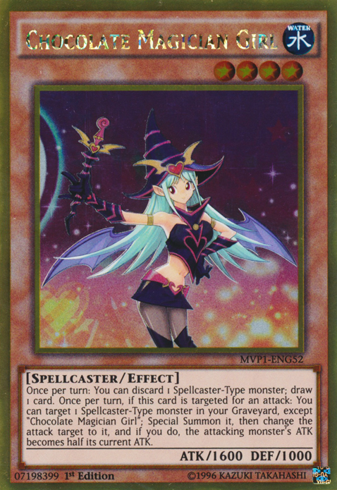 Chocolate Magician Girl [MVP1-ENG52] Gold Rare | Gaming Infinity