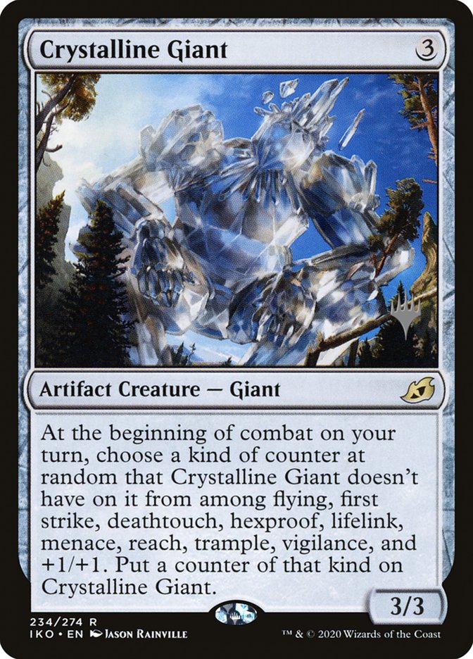 Crystalline Giant (Promo Pack) [Ikoria: Lair of Behemoths Promos] | Gaming Infinity