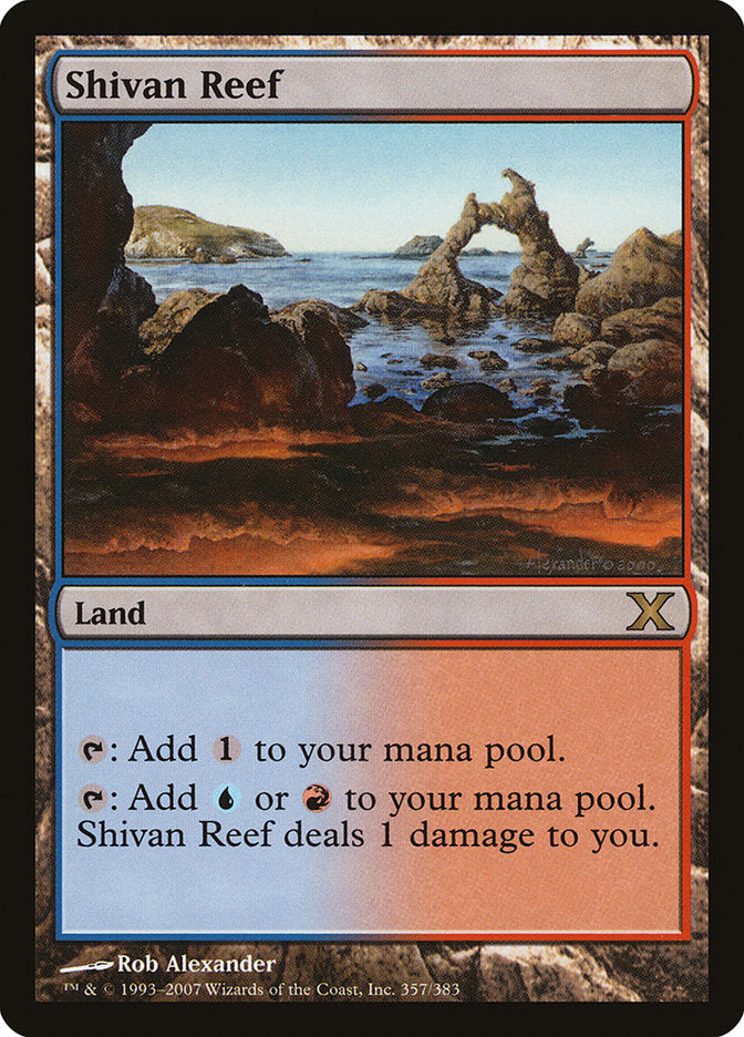 Shivan Reef [Tenth Edition] | Gaming Infinity