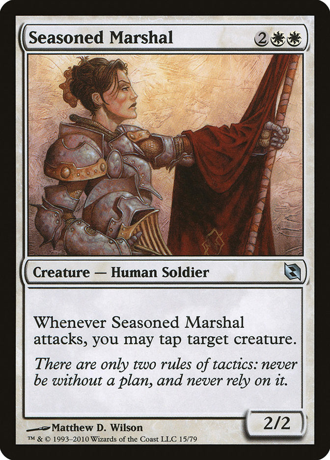 Seasoned Marshal [Duel Decks: Elspeth vs. Tezzeret] | Gaming Infinity