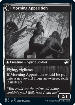 Mourning Patrol // Morning Apparition [Innistrad: Double Feature] | Gaming Infinity