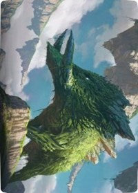 Yasharn, Implacable Earth Art Card [Zendikar Rising Art Series] | Gaming Infinity