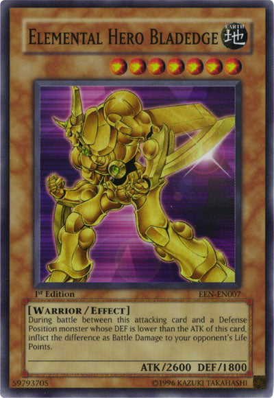 Elemental Hero Bladedge [EEN-EN007] Super Rare | Gaming Infinity