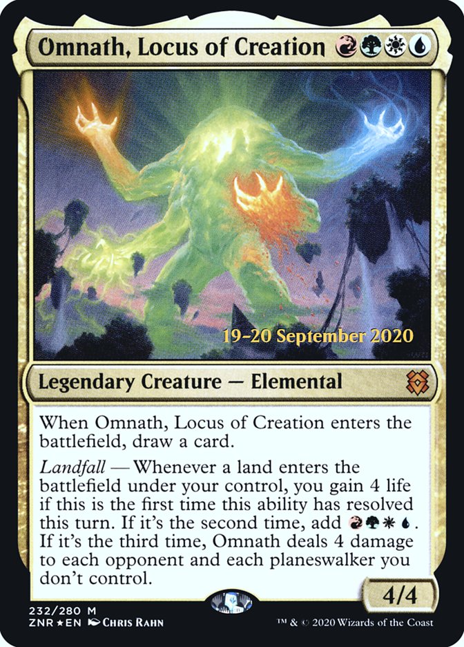 Omnath, Locus of Creation  [Zendikar Rising Prerelease Promos] | Gaming Infinity