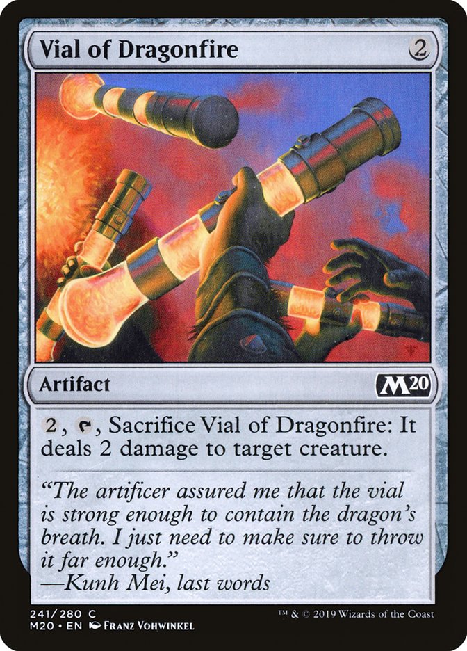 Vial of Dragonfire [Core Set 2020] | Gaming Infinity