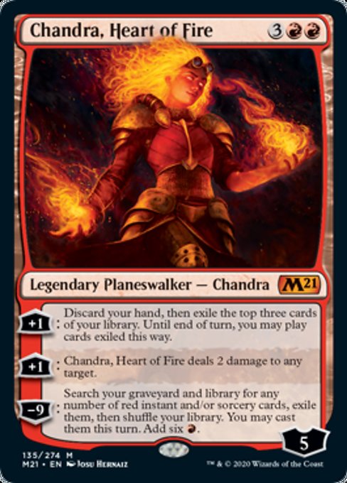 Chandra, Heart of Fire [Core Set 2021] | Gaming Infinity