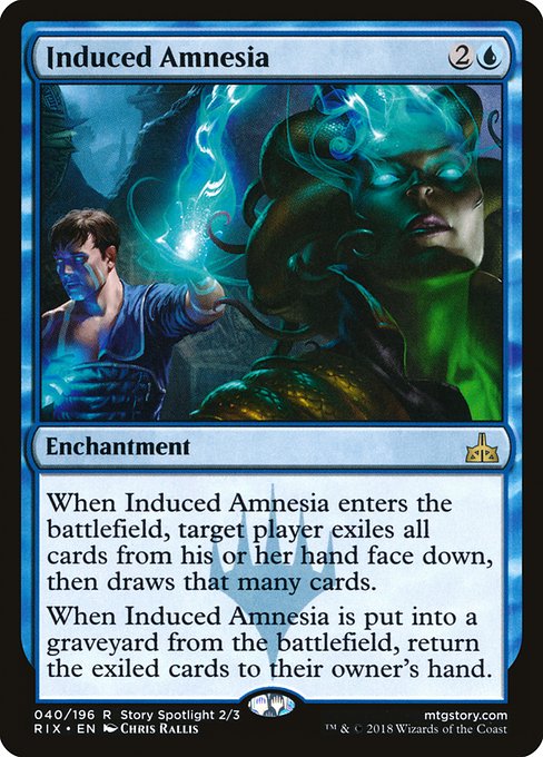 Induced Amnesia [Rivals of Ixalan] | Gaming Infinity