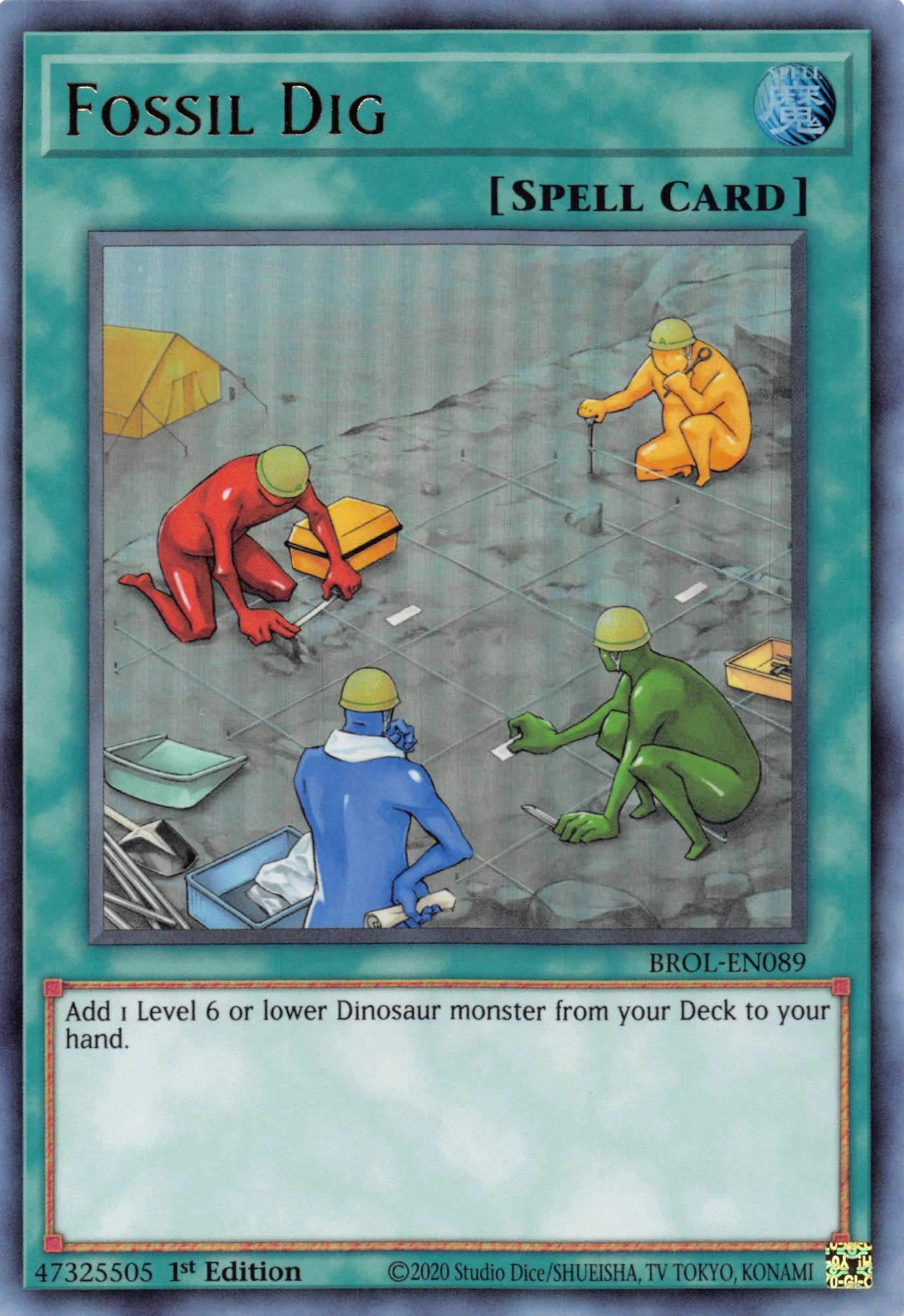 Fossil Dig [BROL-EN089] Ultra Rare | Gaming Infinity