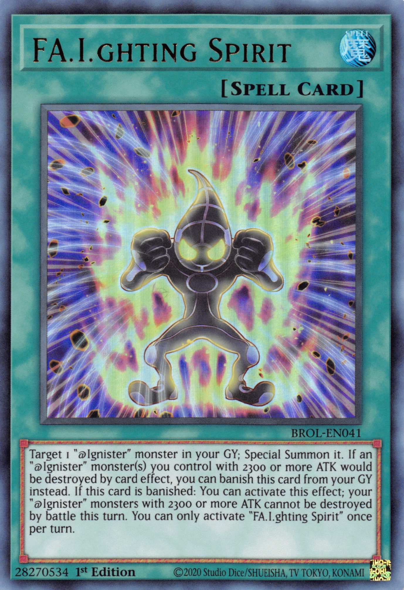 FA.I.ghting Spirit [BROL-EN041] Ultra Rare | Gaming Infinity