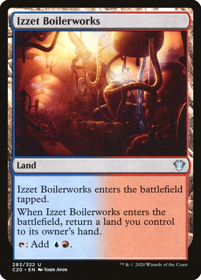 Izzet Boilerworks [Commander 2020] | Gaming Infinity