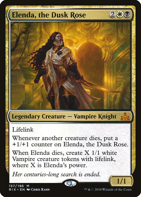 Elenda, the Dusk Rose [Rivals of Ixalan] | Gaming Infinity