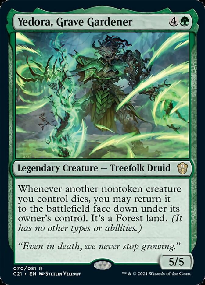 Yedora, Grave Gardener [Commander 2021] | Gaming Infinity