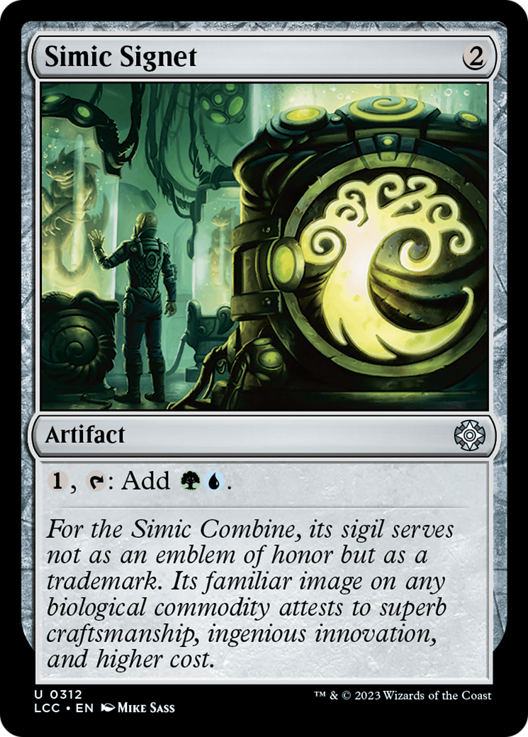 Simic Signet [The Lost Caverns of Ixalan Commander] | Gaming Infinity