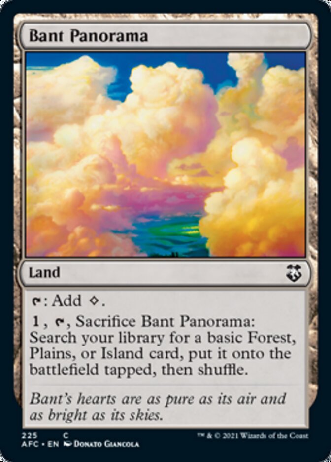 Bant Panorama [Dungeons & Dragons: Adventures in the Forgotten Realms Commander] | Gaming Infinity