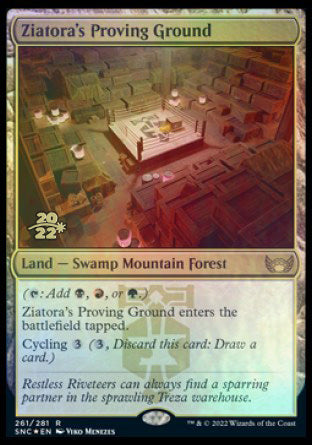 Ziatora's Proving Ground [Streets of New Capenna Prerelease Promos] | Gaming Infinity