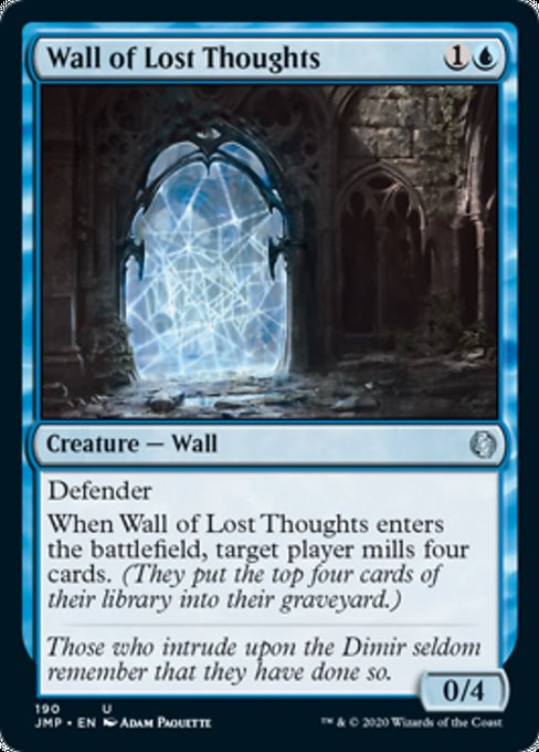 Wall of Lost Thoughts [Jumpstart] | Gaming Infinity