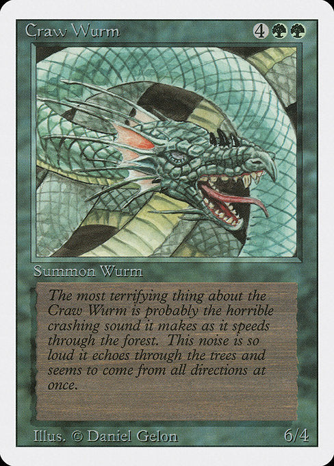 Craw Wurm [Revised Edition] | Gaming Infinity