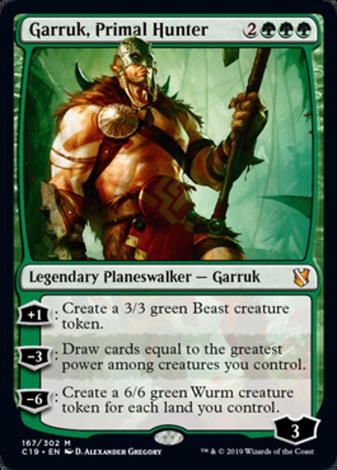 Garruk, Primal Hunter [Commander 2019] | Gaming Infinity