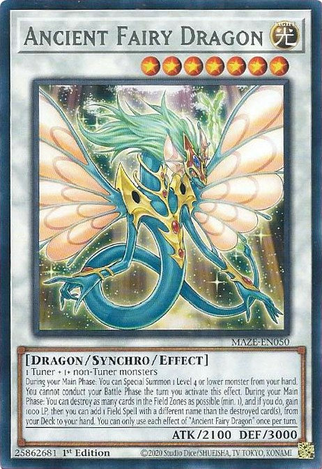 Ancient Fairy Dragon [MAZE-EN050] Rare | Gaming Infinity