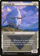 Makindi Ox (Showcase) [Zendikar Rising] | Gaming Infinity