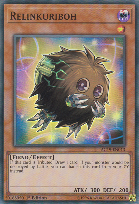 Relinkuriboh [AC19-EN013] Super Rare | Gaming Infinity