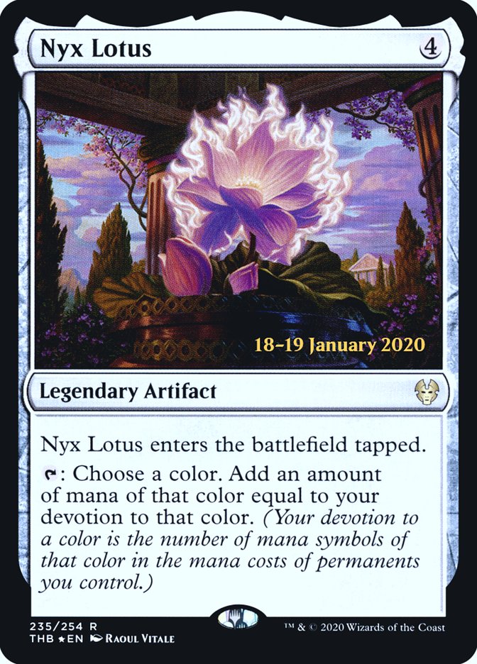 Nyx Lotus [Theros Beyond Death Prerelease Promos] | Gaming Infinity