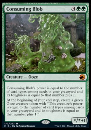 Consuming Blob (Promo Pack) [Innistrad: Midnight Hunt Promos] | Gaming Infinity