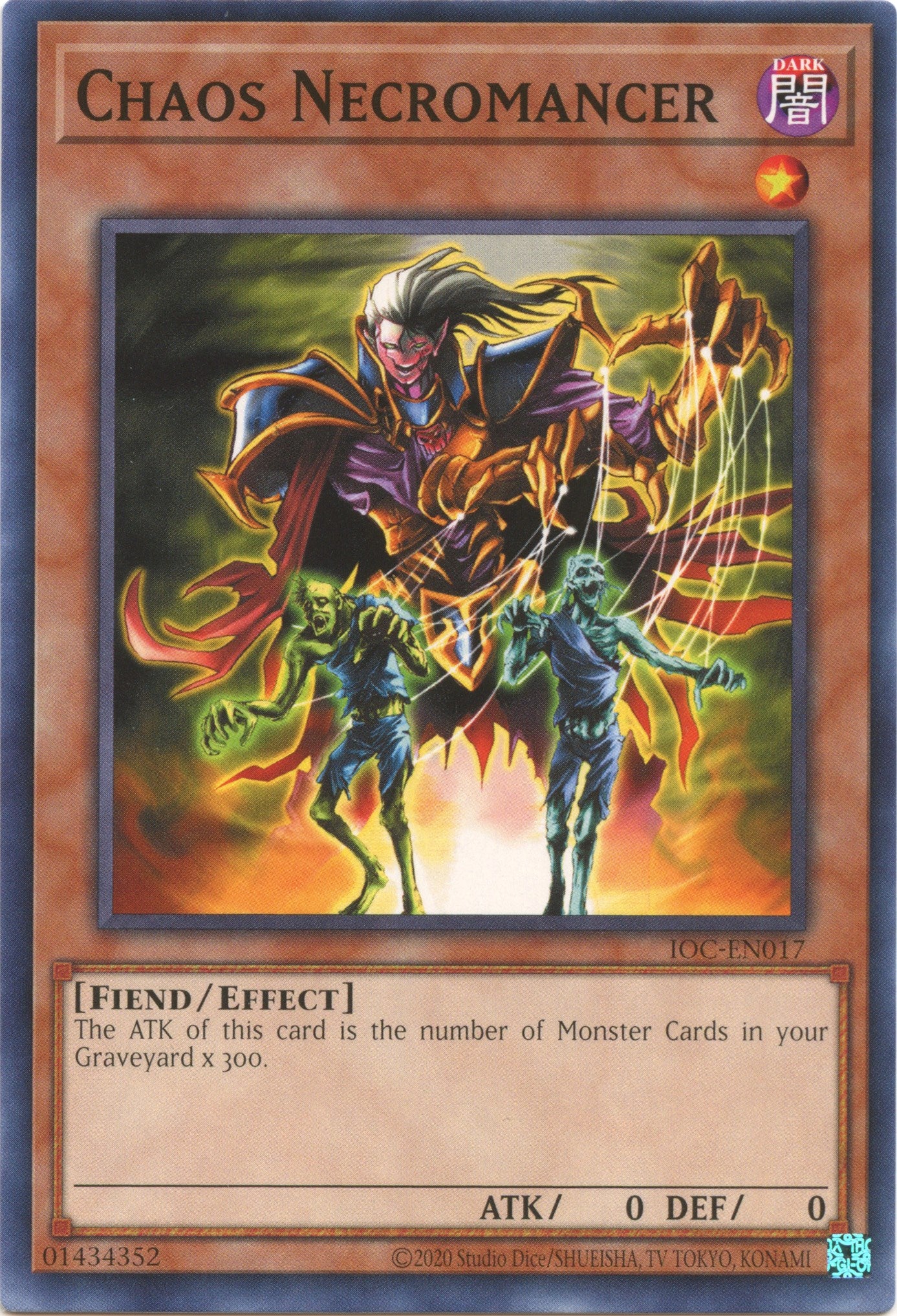 Chaos Necromancer (25th Anniversary) [IOC-EN017] Common | Gaming Infinity