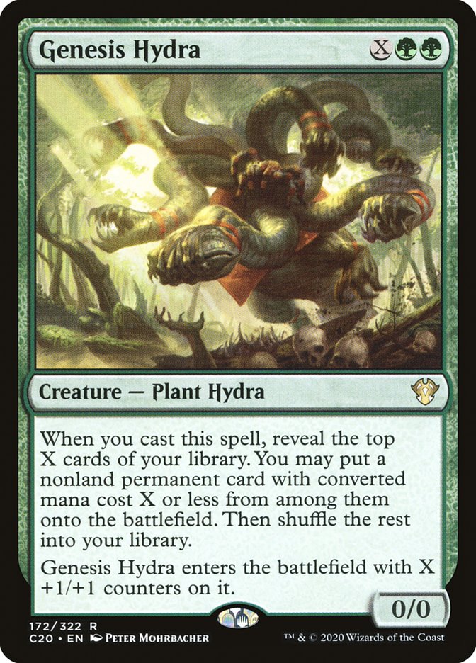 Genesis Hydra [Commander 2020] | Gaming Infinity