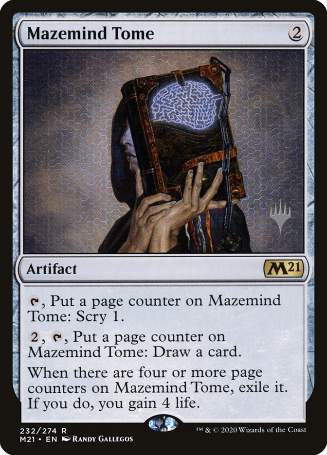 Mazemind Tome (Promo Pack) [Core Set 2021 Promos] | Gaming Infinity