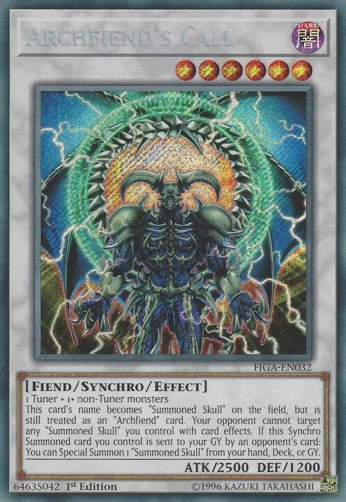 Archfiend's Call [FIGA-EN032] Secret Rare | Gaming Infinity