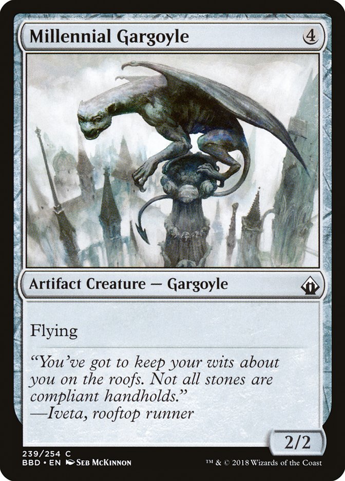 Millennial Gargoyle [Battlebond] | Gaming Infinity