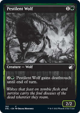 Pestilent Wolf [Innistrad: Double Feature] | Gaming Infinity