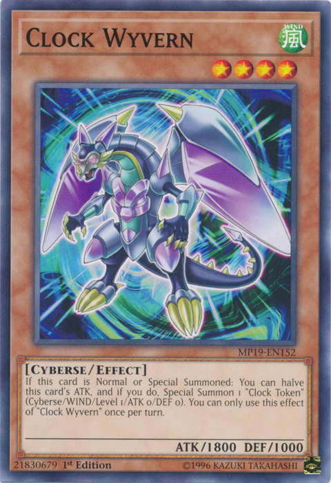 Clock Wyvern [MP19-EN152] Common | Gaming Infinity