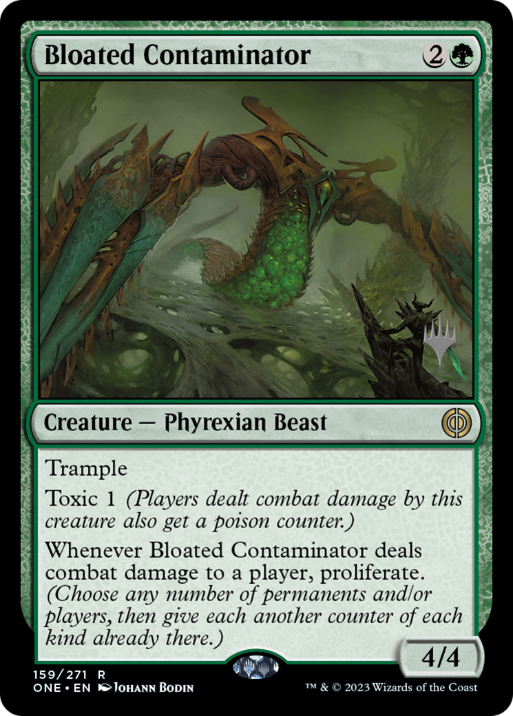 Bloated Contaminator (Promo Pack) [Phyrexia: All Will Be One Promos] | Gaming Infinity