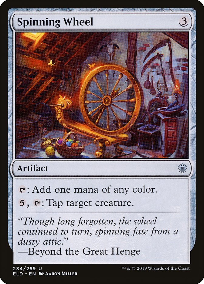 Spinning Wheel [Throne of Eldraine] | Gaming Infinity