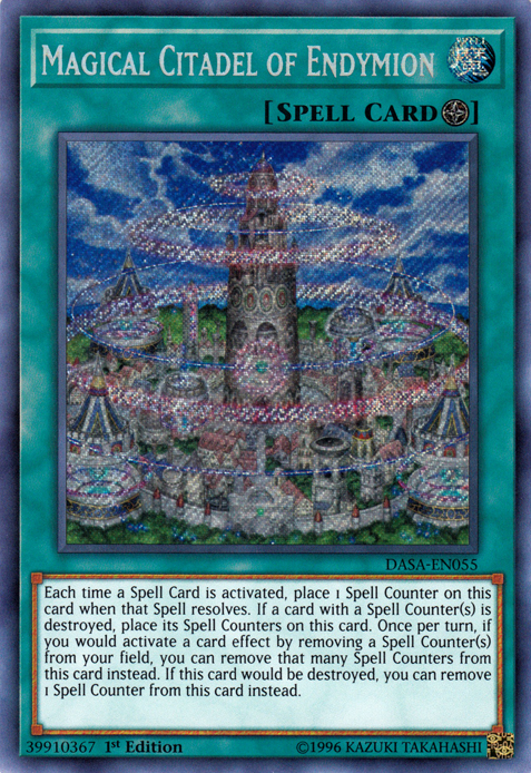 Magical Citadel of Endymion [DASA-EN055] Secret Rare | Gaming Infinity