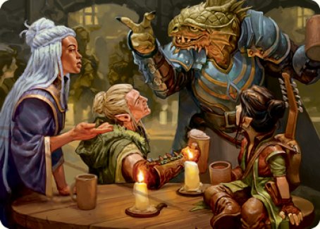 You Meet in a Tavern Art Card [Dungeons & Dragons: Adventures in the Forgotten Realms Art Series] | Gaming Infinity