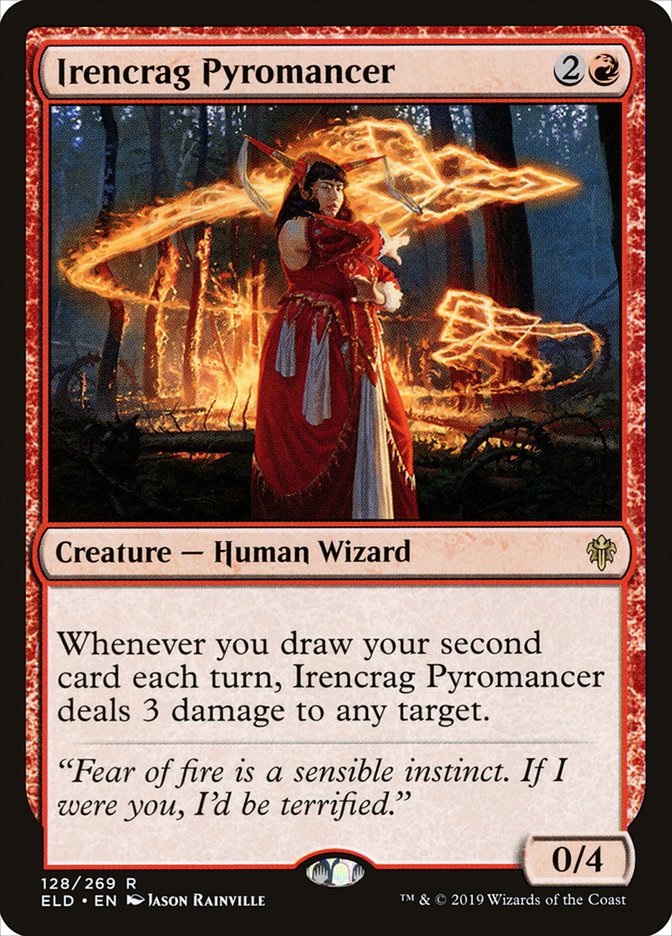 Irencrag Pyromancer [Throne of Eldraine] | Gaming Infinity