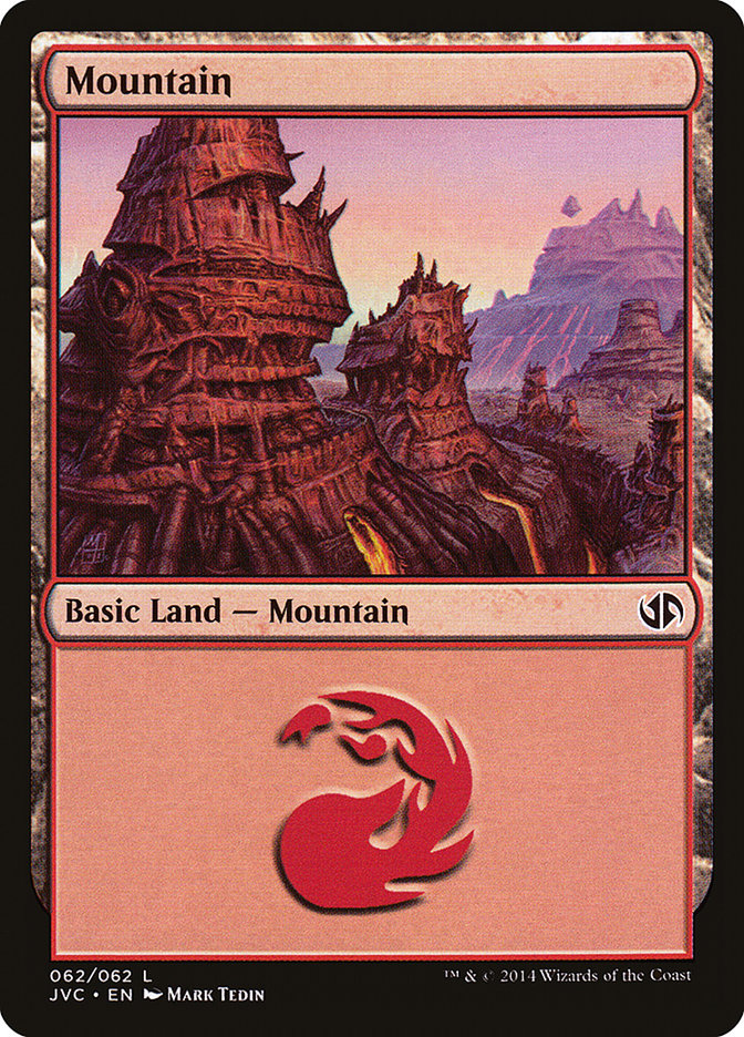 Mountain (62) [Duel Decks Anthology] | Gaming Infinity