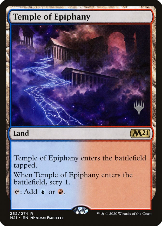 Temple of Epiphany (Promo Pack) [Core Set 2021 Promos] | Gaming Infinity
