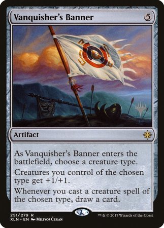 Vanquisher's Banner [Ixalan Promos] | Gaming Infinity