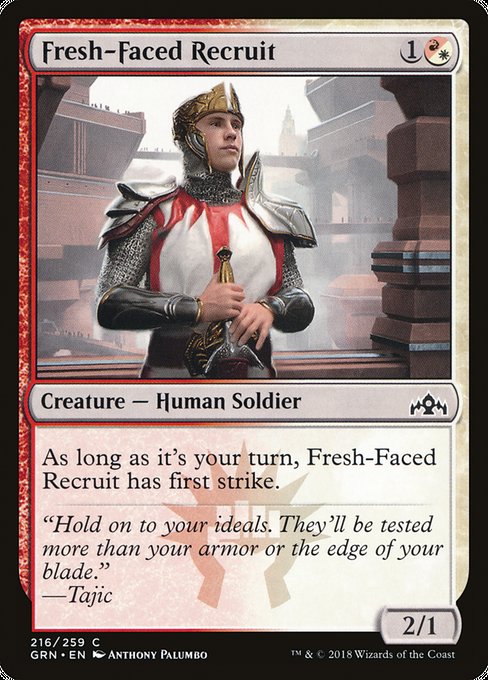 Fresh-Faced Recruit [Guilds of Ravnica] | Gaming Infinity