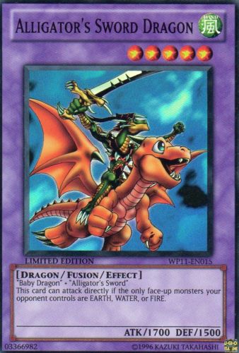 Alligator's Sword Dragon [WP11-EN015] Super Rare | Gaming Infinity